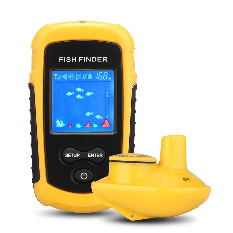 Fishing Depth Finder - Buscador de Peces Inalámbrico, Sensor de
