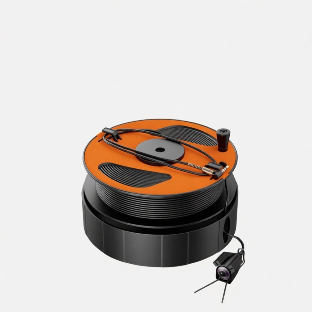 Enrollador manual de cable par - Fish Finder Cable reseña y precio